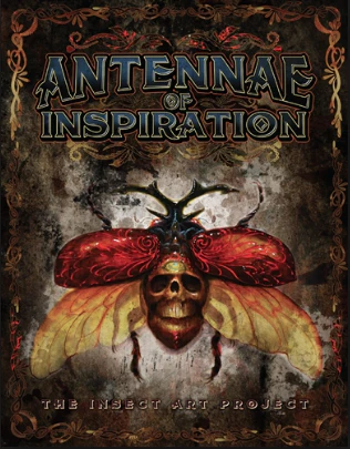 "Antennae of Inspiration: The Insect Art Project" book by Jinxi Caddel