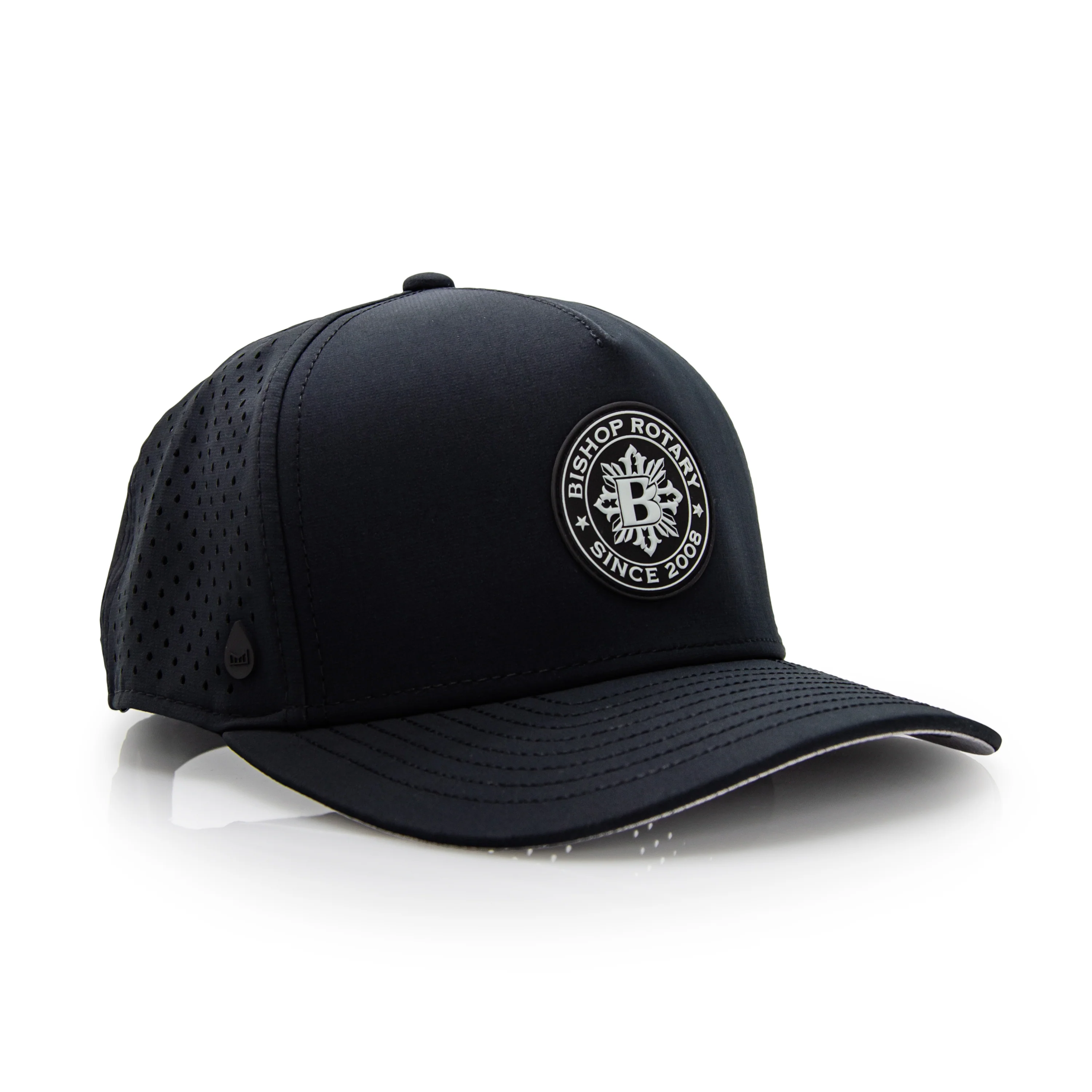 Bishop x Melin Odyssey 002 Hat - Full Logo- Black - Image 2