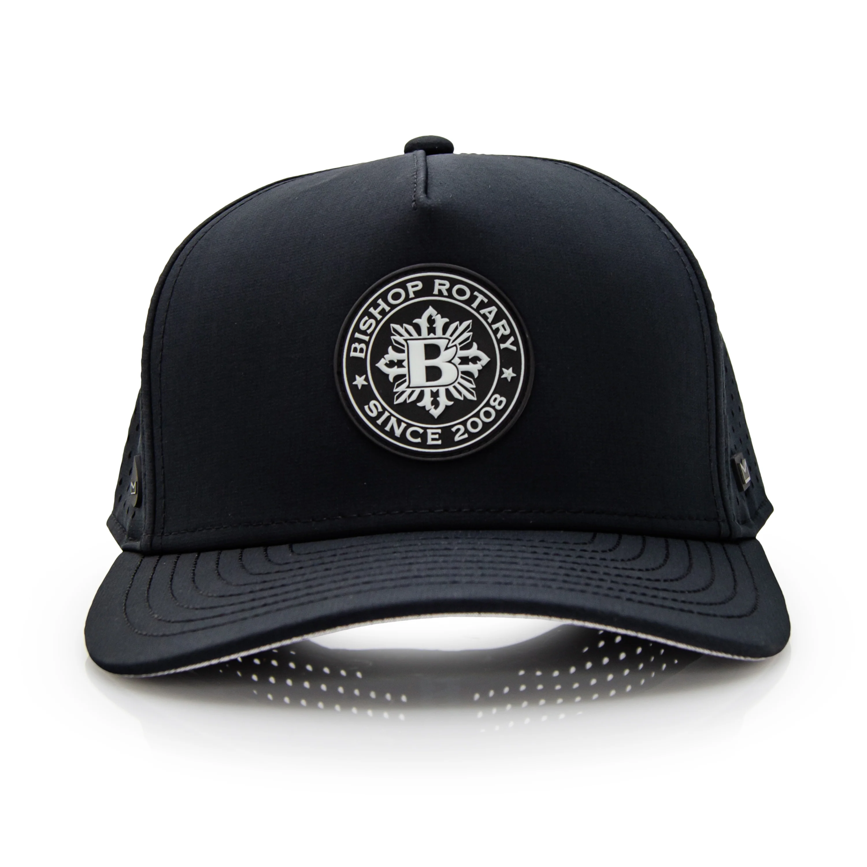 Bishop x Melin Odyssey 002 Hat - Full Logo- Black - Image 5