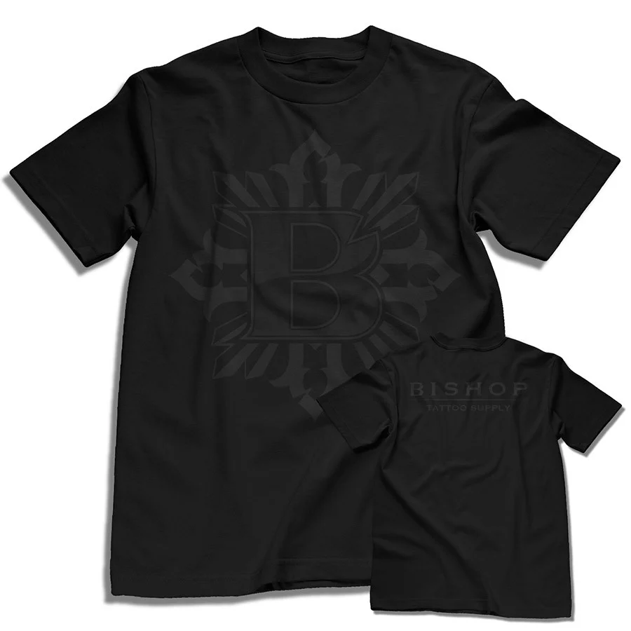 Black On Black Bishop Tee - Image 3