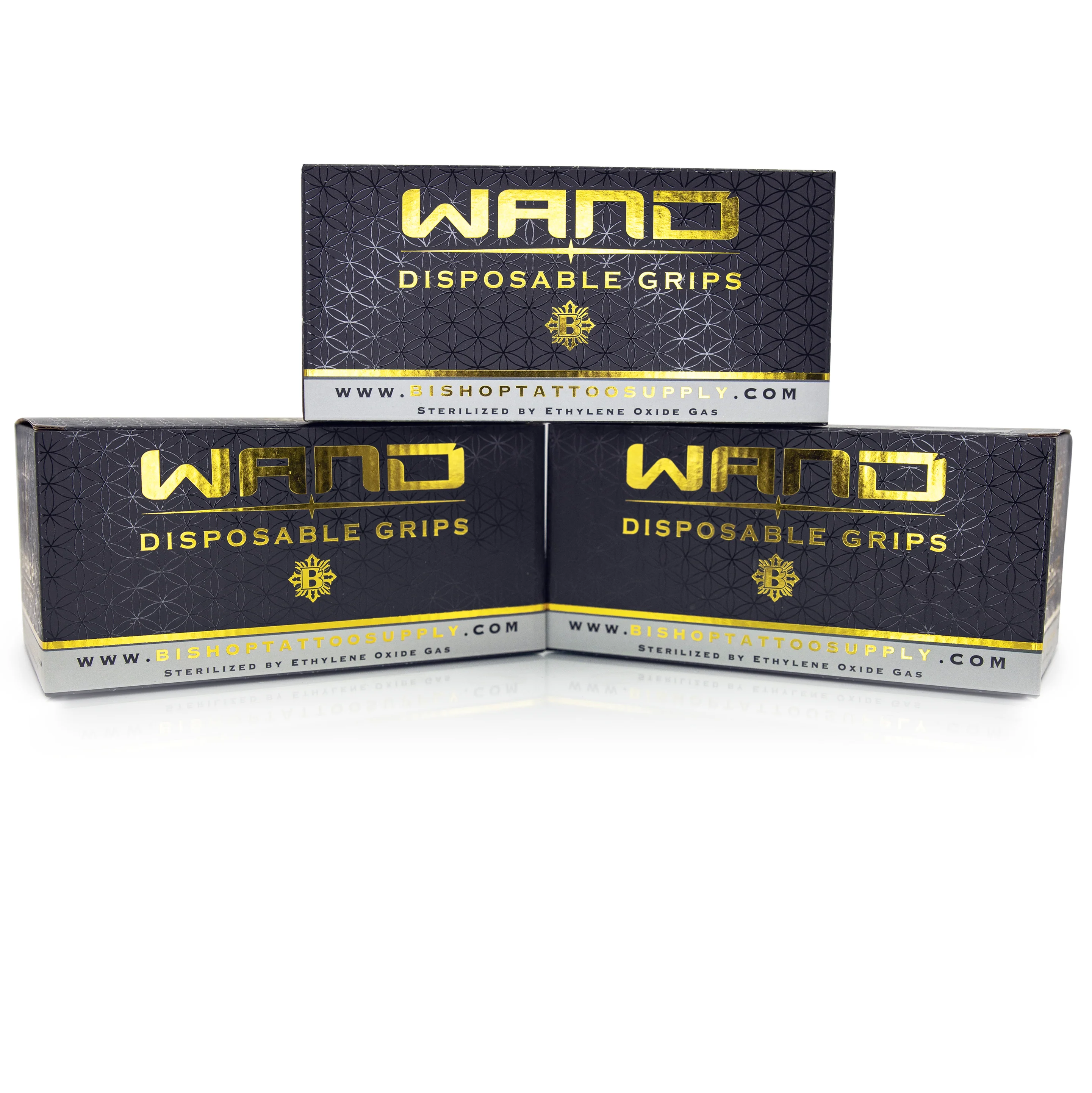 3/4" Disposable WAND Grips - Box of 15 in Black - Image 3