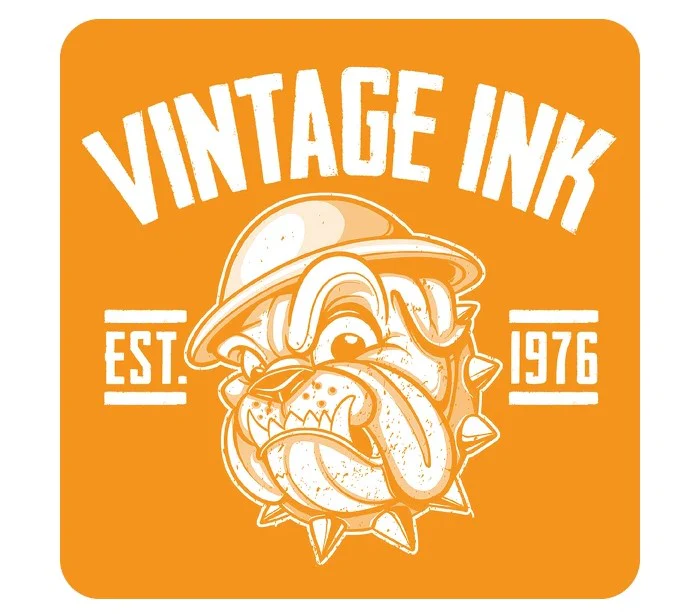 Eternal Ink - Vintage Ink - Atomic Orange 1oz - Image 3