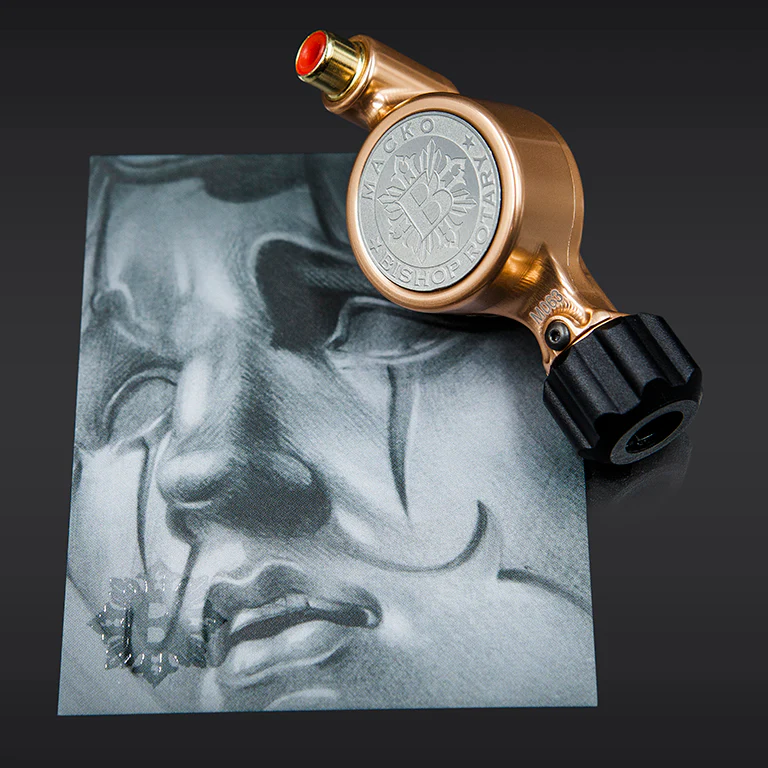 Macko x Bishop Fantom Rotary Tattoo Machine (Fantom Artist Series - Rose Gold)