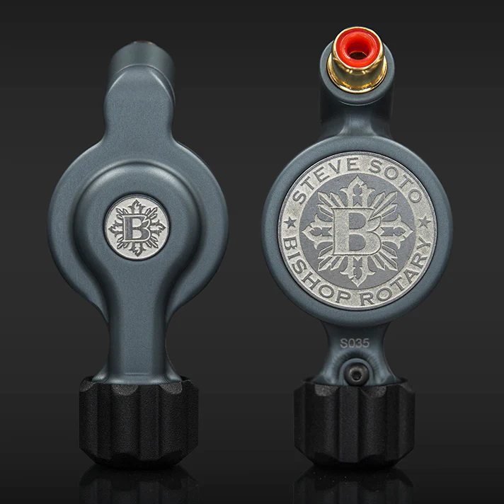 Steve Soto x Bishop Fantom Rotary Tattoo Machine (Fantom Artist Series - Matte Gray) - Image 2