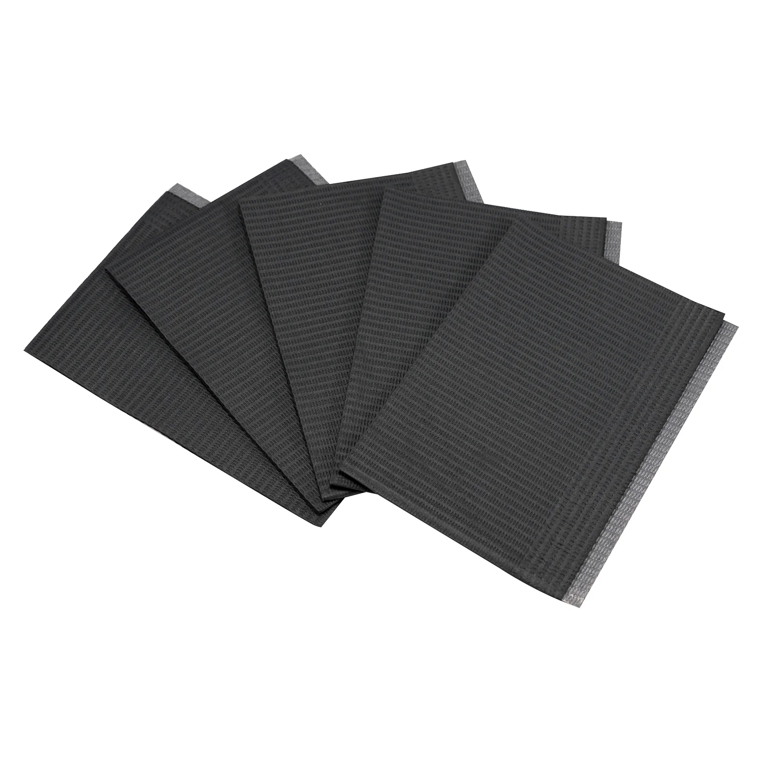 Jet Black Supply - 4Ply Premium Patient Bibs (Lap Cloths) - 13" x 18" (Pack of 500) - Image 3