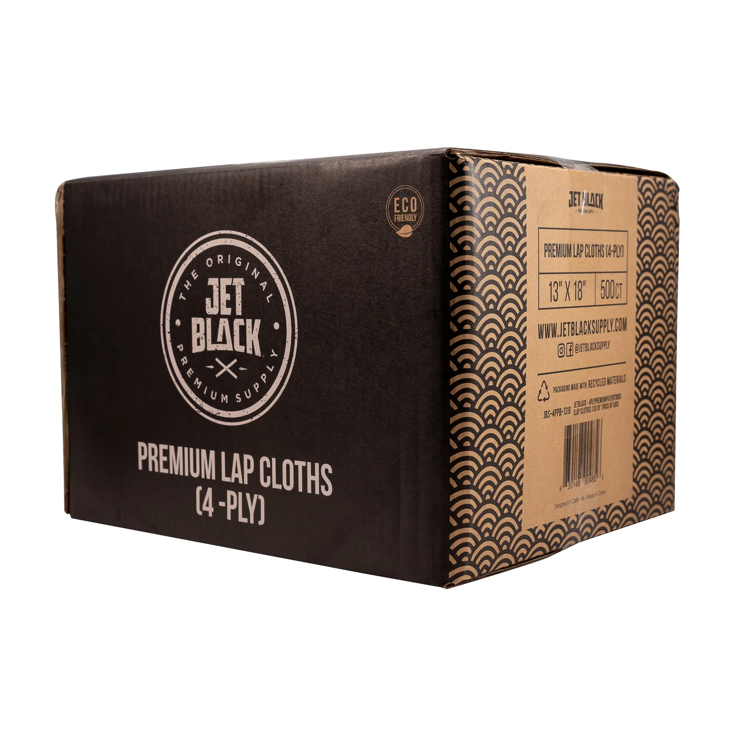 Jet Black Supply - 4Ply Premium Patient Bibs (Lap Cloths) - 13" x 18" (Pack of 500) - Image 6
