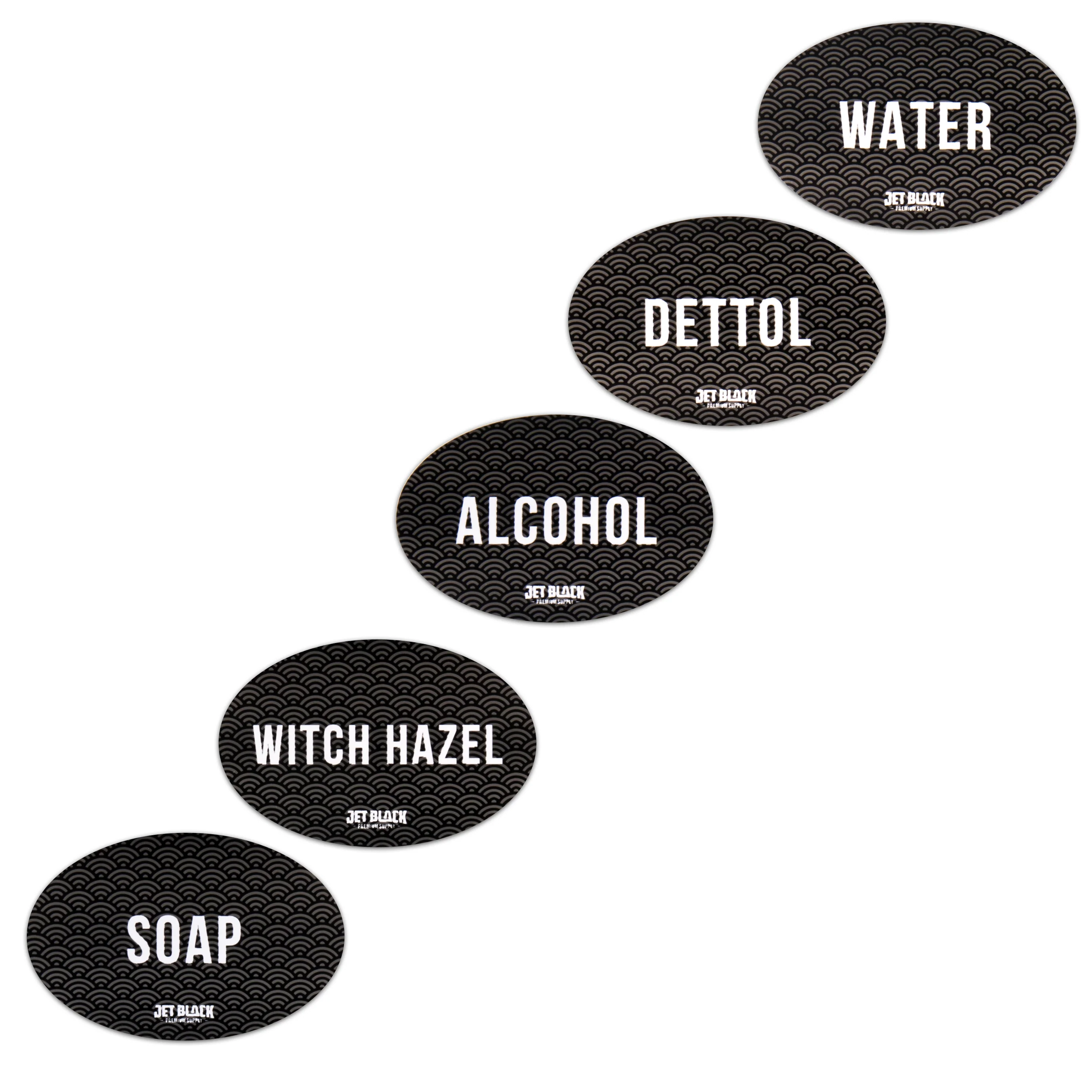 Jet Black Supply - Department of Health Stickers (Set of 5 Stickers)