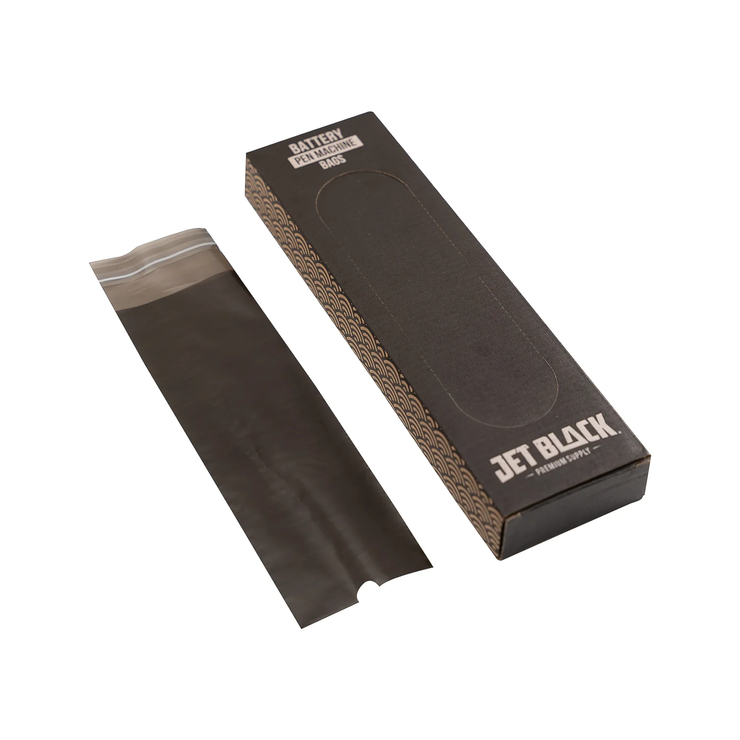 Jet Black Supply - Eco-Friendly Battery Pen Machine Bags - 7.8x2.5" (Pack of 200) - Image 3
