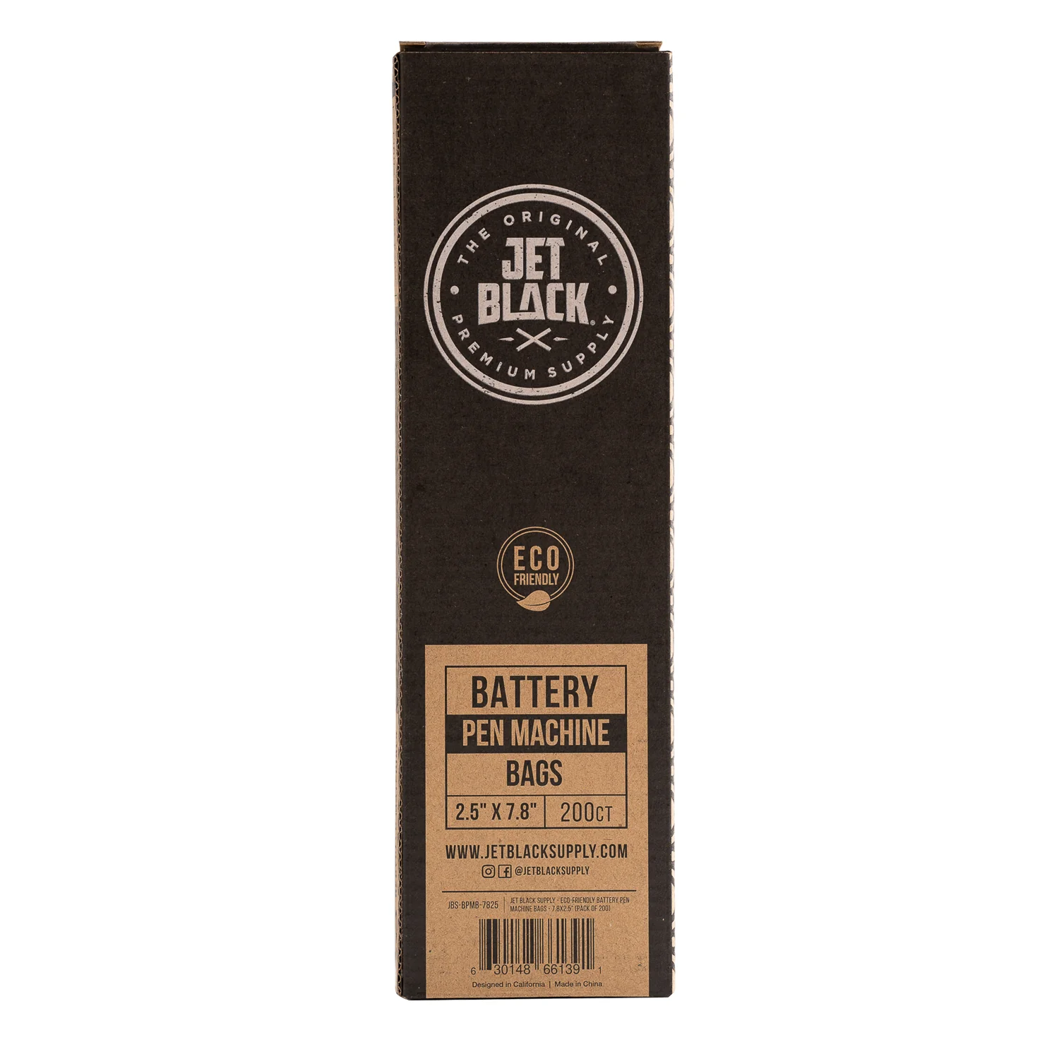 Jet Black Supply - Eco-Friendly Battery Pen Machine Bags - 7.8x2.5" (Pack of 200) - Image 4