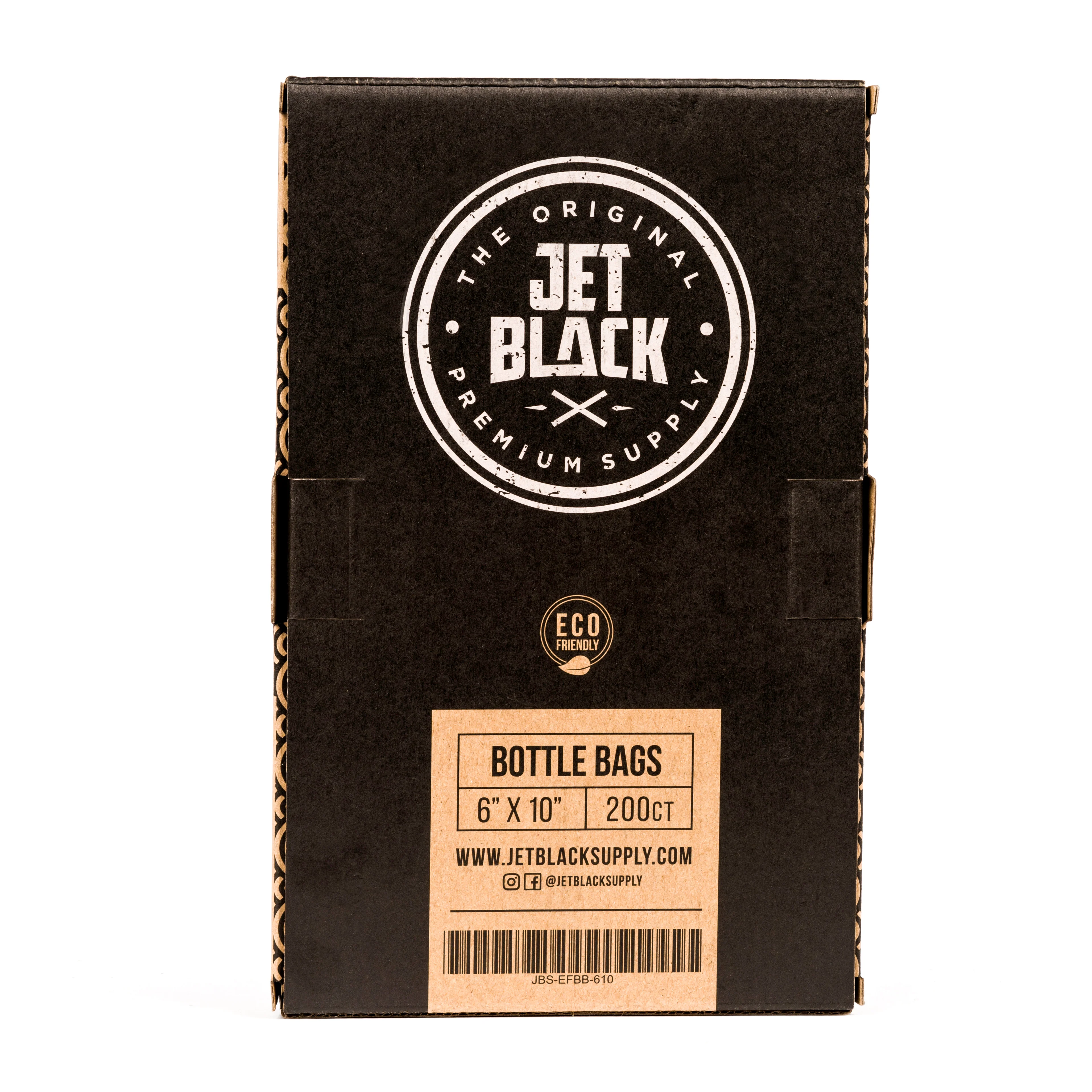 Jet Black Supply - Eco-Friendly Bottle Bags - 6x10" (Pack of 200) - Image 3
