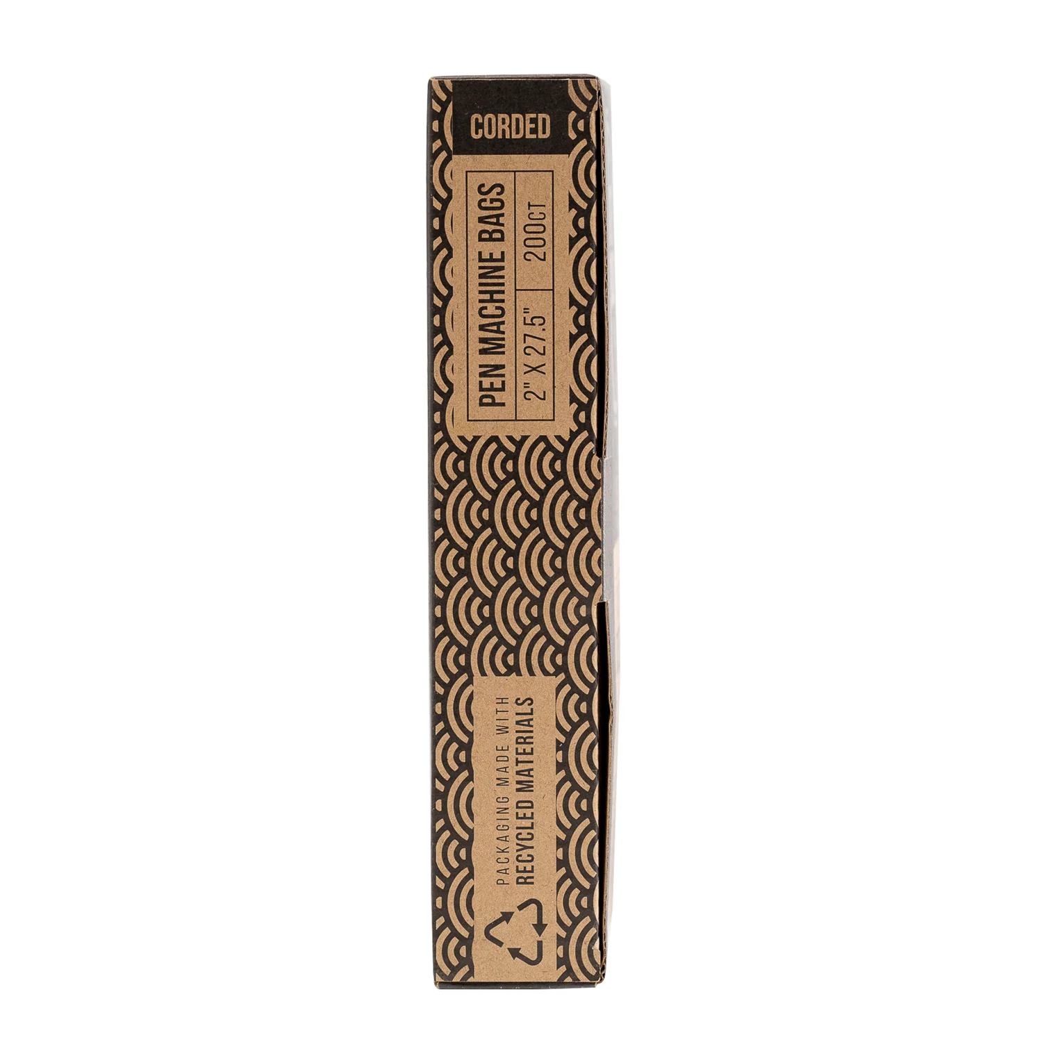 Jet Black Supply - Eco-Friendly Corded Pen Machine Bags - 2x27.5" (Pack of 200) - Image 6