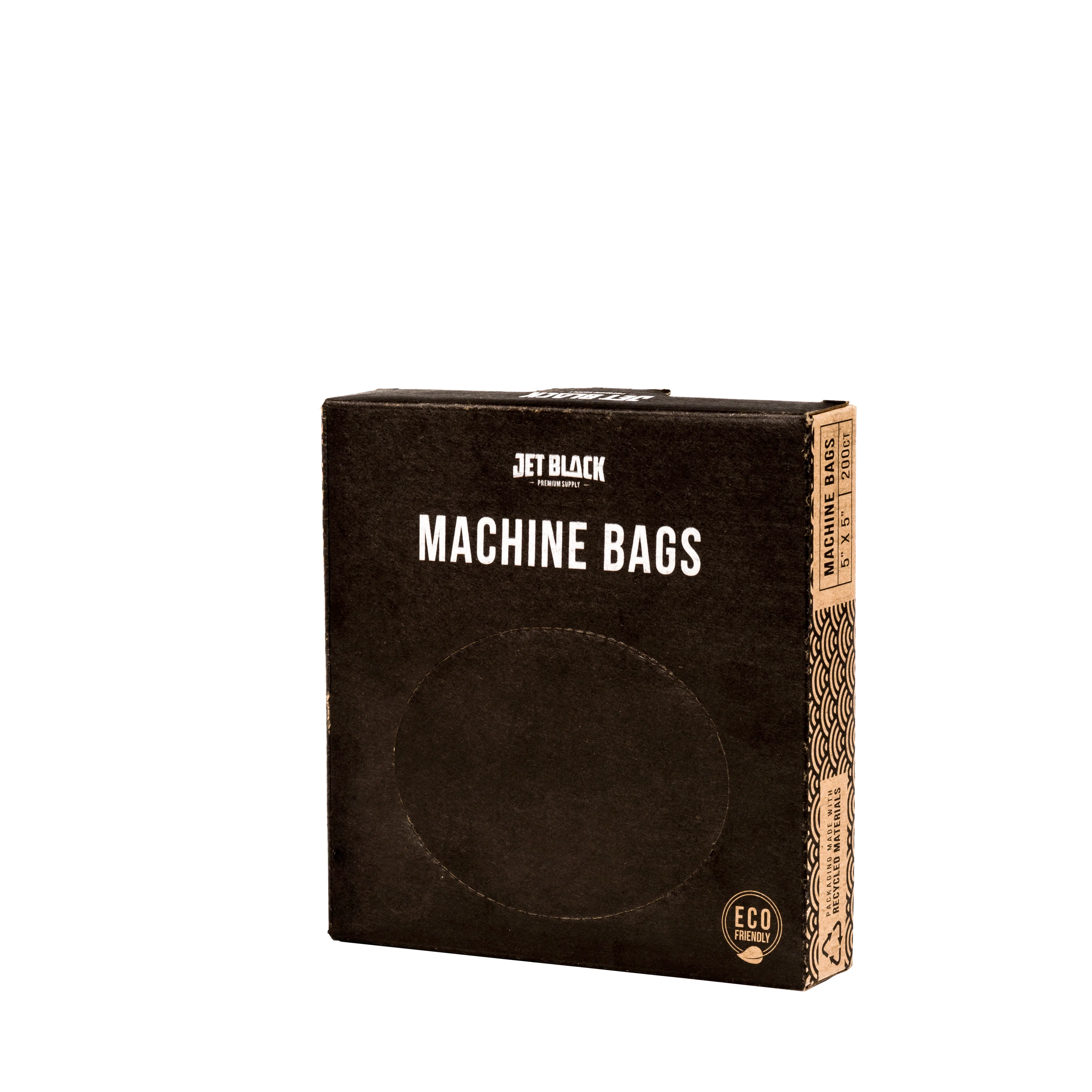 Jet Black Supply - Eco-Friendly Machine Bags - 5x5" (Pack of 200) - Image 6