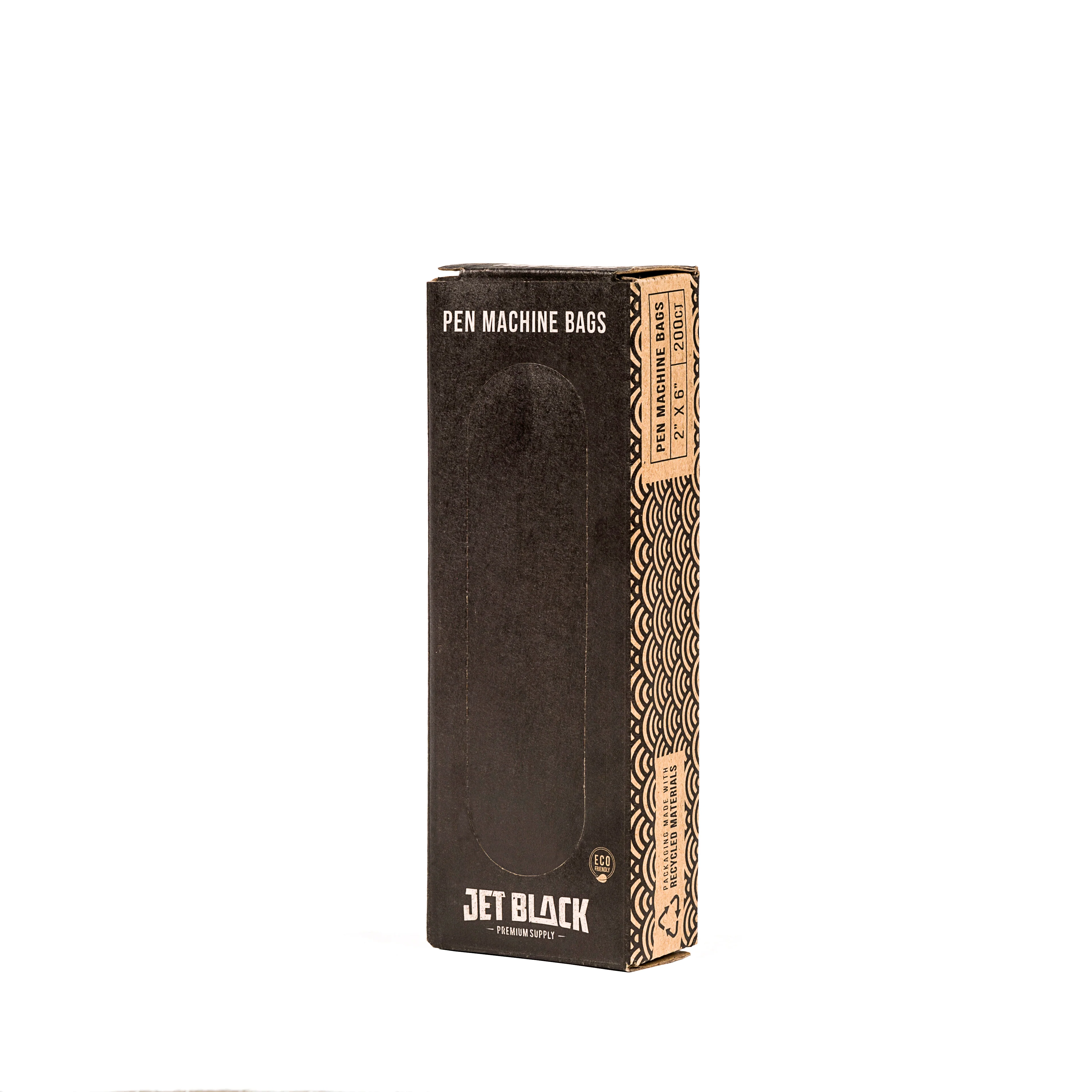Jet Black Supply - Eco-Friendly Pen Machine Bag - 2x6" (Pack of 200) - Image 5