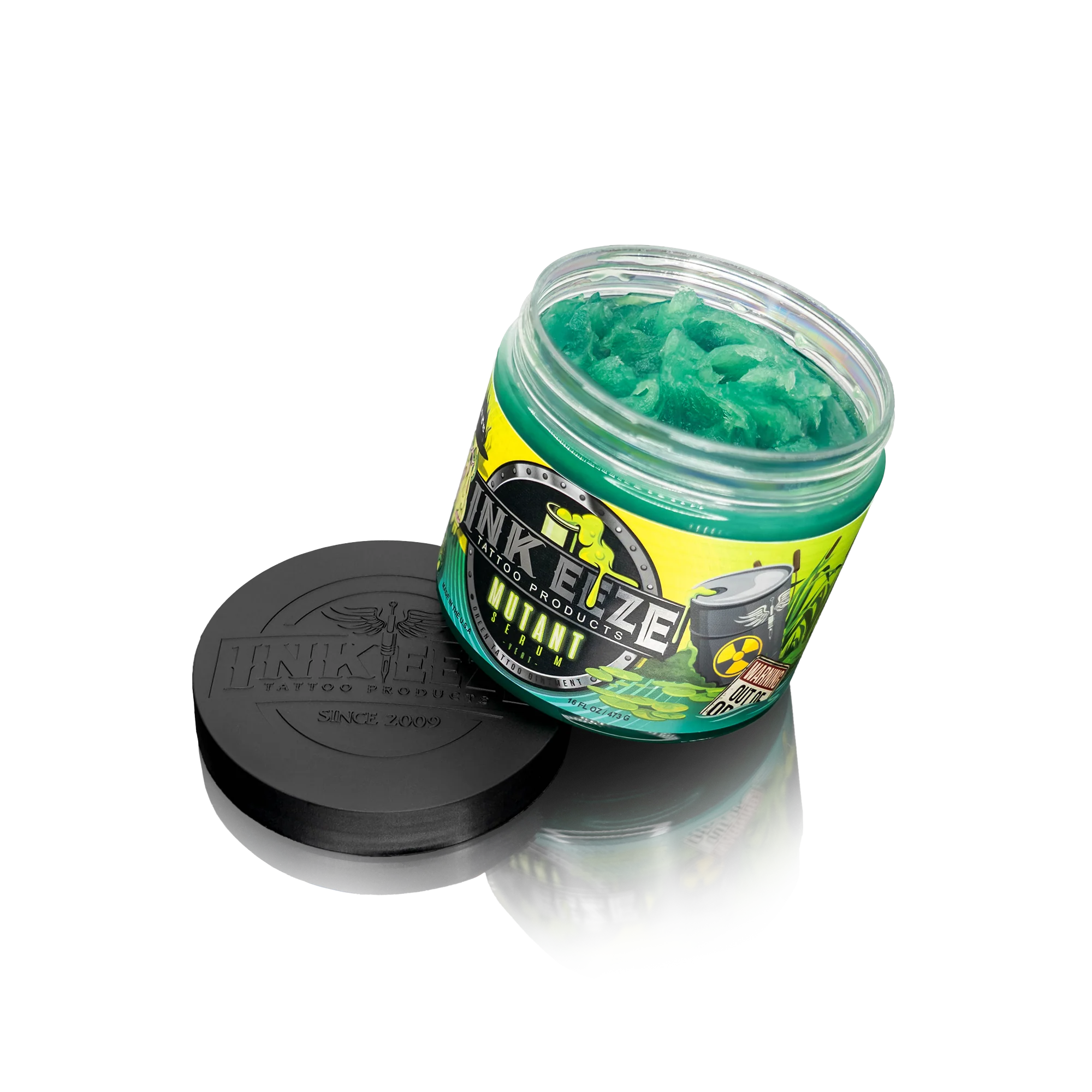 INKEEZE Mutant Serum Green Tattoo Ointment - 16oz Jar - Image 4