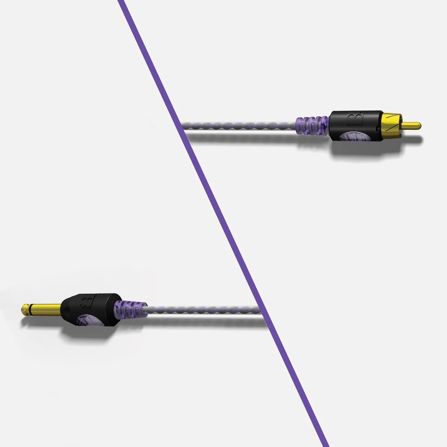 Premium Lightweight RCA Cord - 7 ft. - Image 3