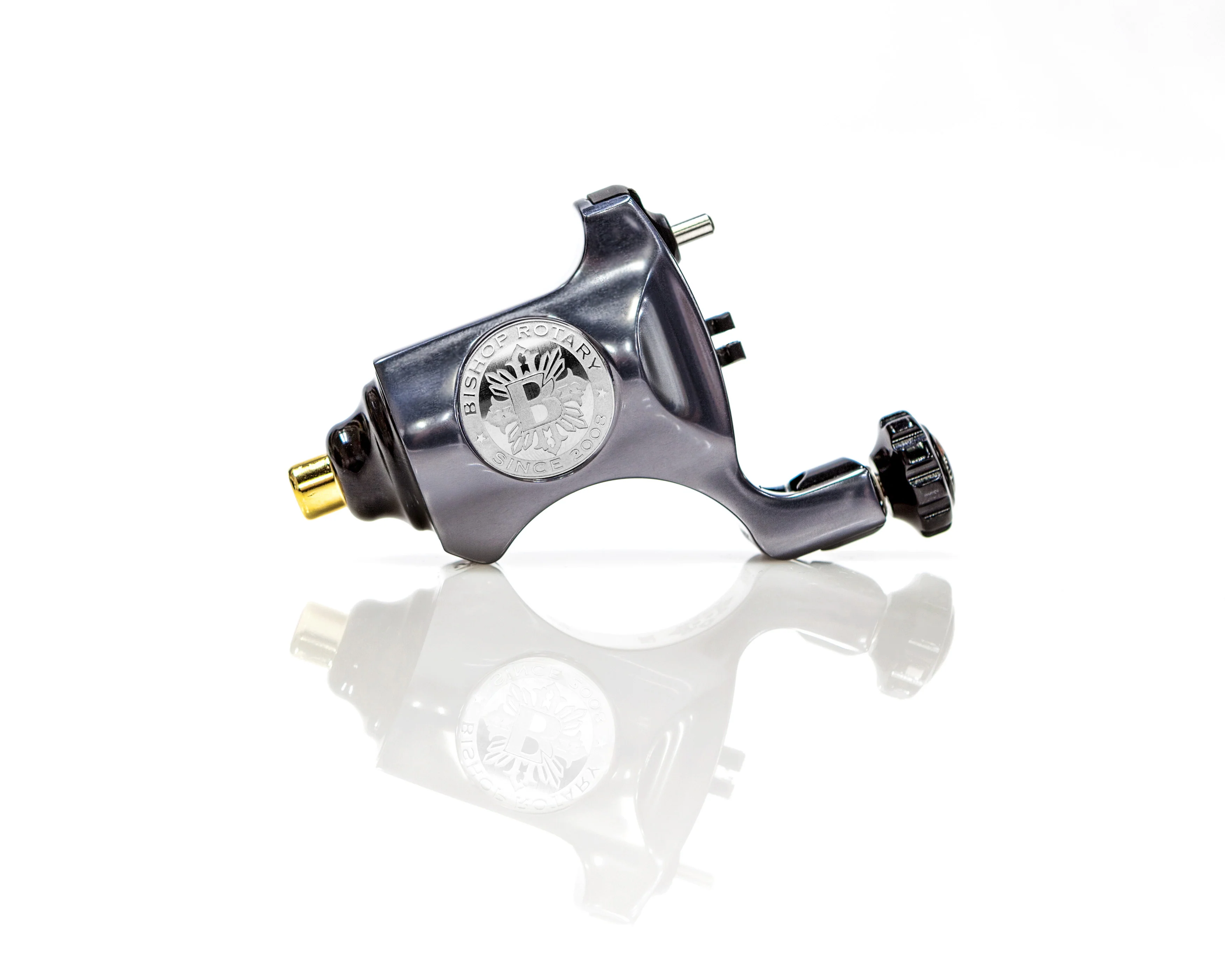 Gun Metal Grey - Bishop Rotary Tattoo Machine - Image 3