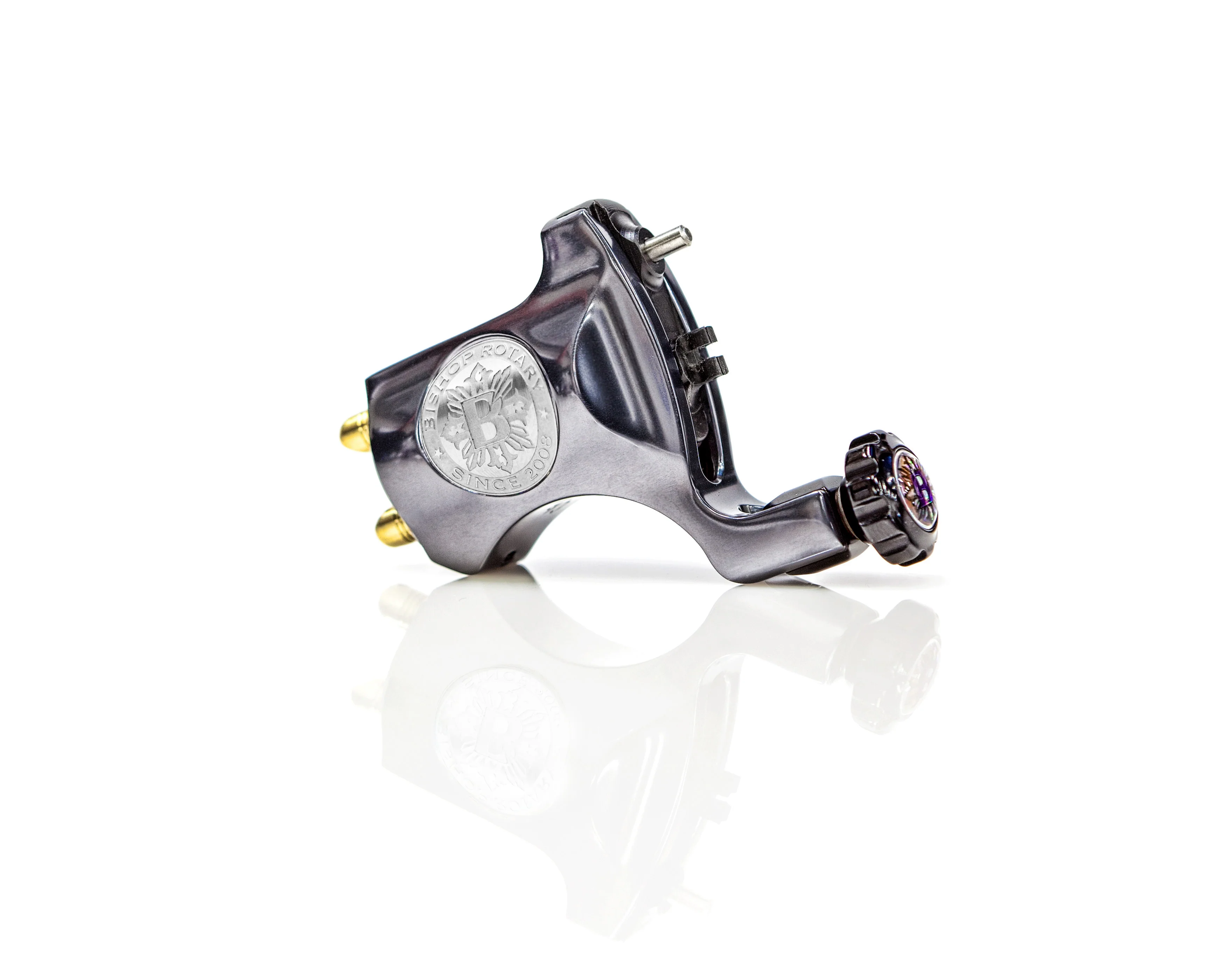 Gun Metal Grey - Bishop Rotary Tattoo Machine - Image 4
