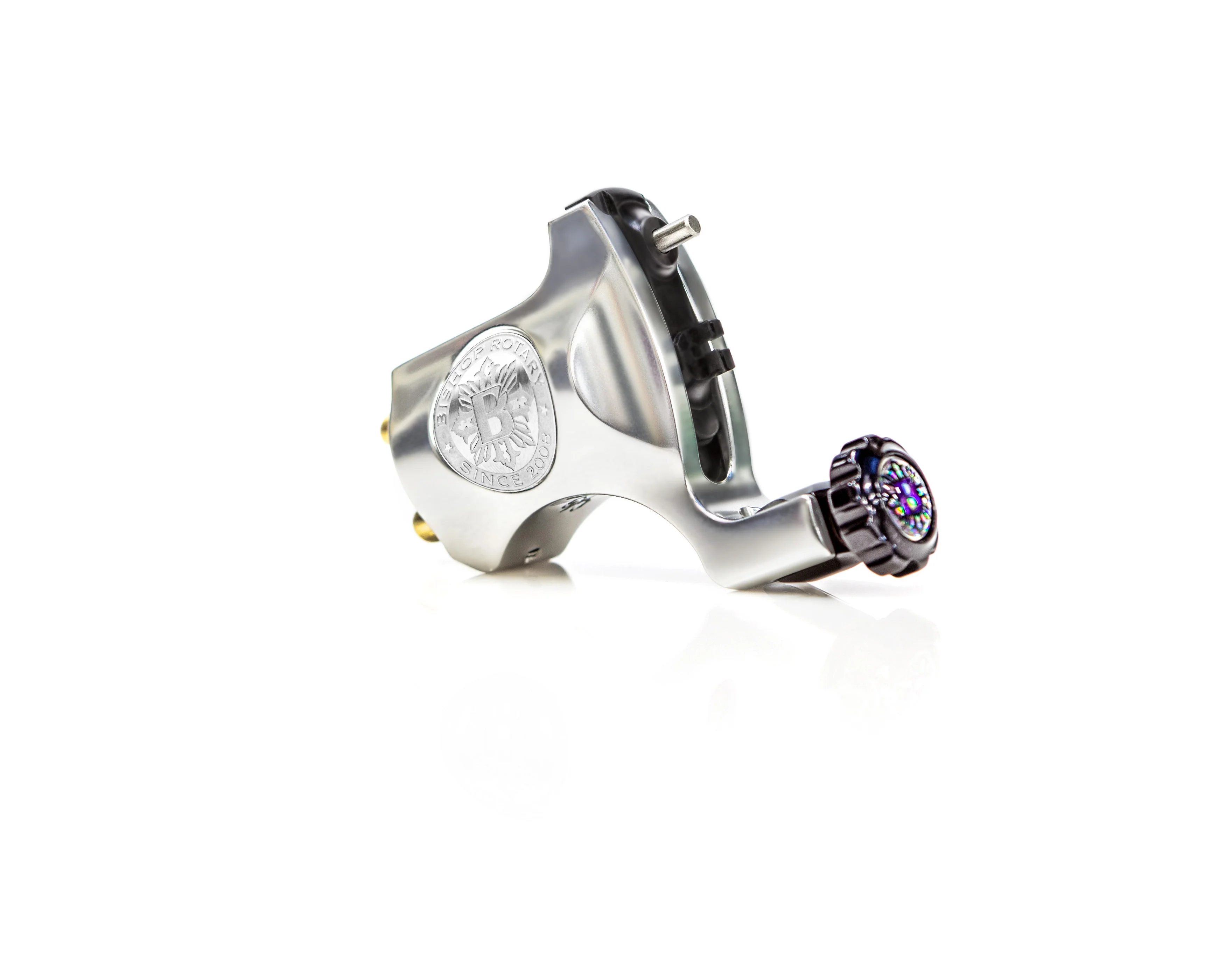 Platinum Silver - Bishop Rotary Tattoo Machine - Image 4