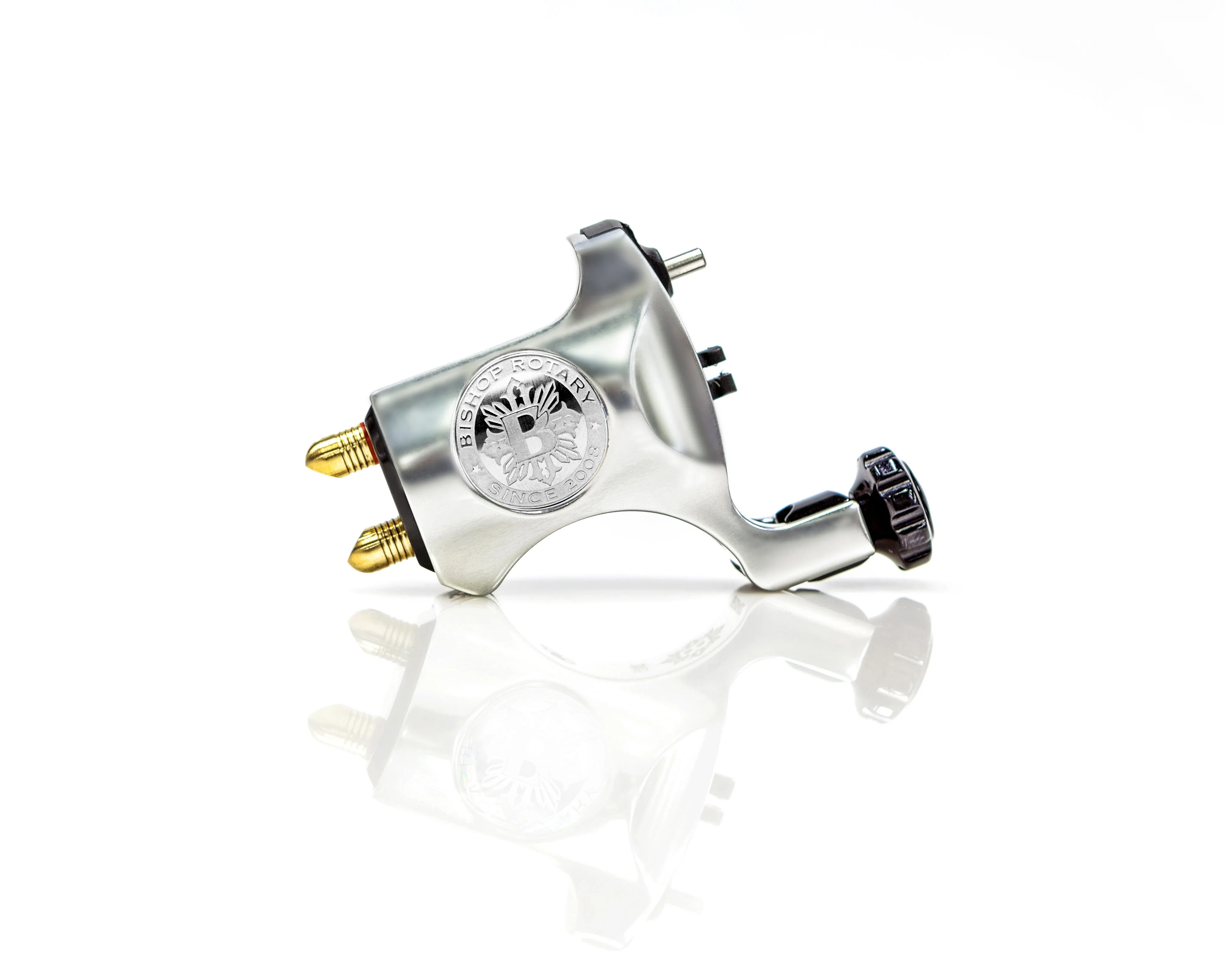 Platinum Silver - Bishop Rotary Tattoo Machine - Image 6