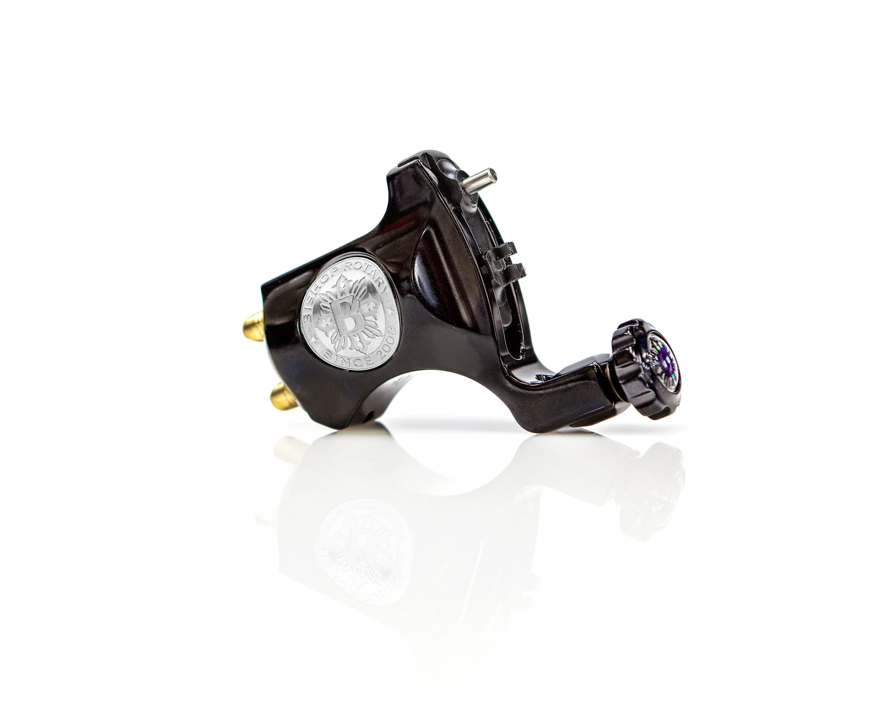 Polished Black - Bishop Rotary Tattoo Machine - Image 5