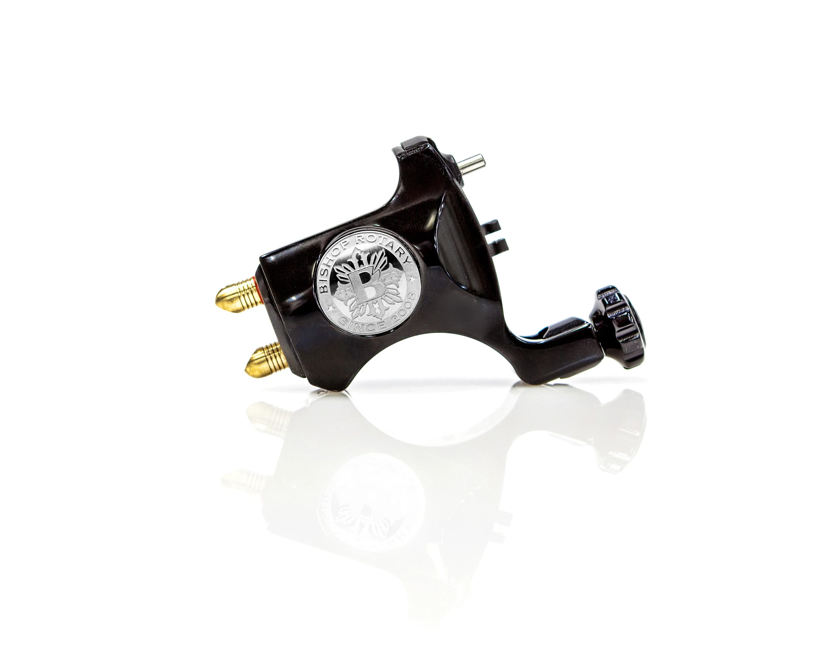 Polished Black - Bishop Rotary Tattoo Machine - Image 6